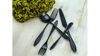Siena Jett Black Salad Fork rental in Las Vegas, NV