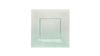 Sheer Clear Square Salad Plate rental in Las Vegas, NV