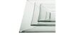 Sheer Clear Square Salad Plate rental in Las Vegas, NV