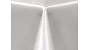 90X132 White Poly-Satin rental Las Vegas, NV