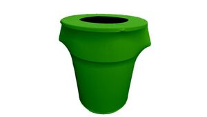 Garbage Can Cover Lime Green Spandex rental Las Vegas, NV