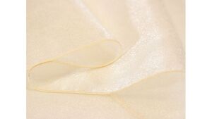 90X132 Ivory Organza rental Las Vegas, NV