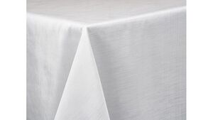 90X156 White Dupioni rental Las Vegas, NV