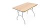 4'X30" Wood Banquet Table rental in Las Vegas, NV