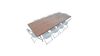 6'X30" Kids Wood Folding Banquet Table rental in Las Vegas, NV