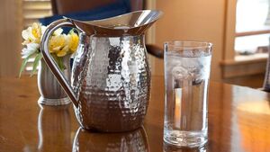 Water Pitcher - Hammered Stainless 64Oz. rental Las Vegas, NV