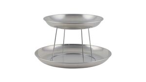 2 Tier Seafood Tower - Aluminum Bowls rental Las Vegas, NV