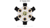 48" Round Wood Folding Table rental in Las Vegas, NV