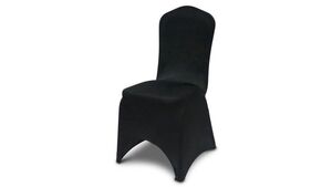 Chair Cover Spandex - Black rental Las Vegas, NV