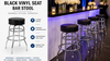 Bar Stool Chrome - Black Seat rental in Las Vegas, NV