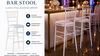 Chiavari Bar Stool rental in Las Vegas, NV