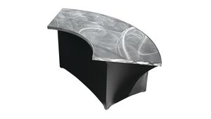 Alulite 6' Serpentine Table rental Las Vegas, NV