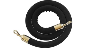 Stanchion Rope Cover - Black Velvet rental Las Vegas, NV