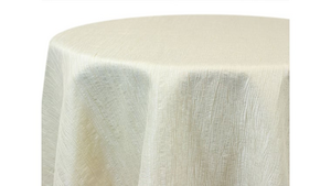 90X132 Ivory Krinkle rental Las Vegas, NV
