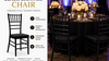 Chiavari Chair Black rental in Las Vegas, NV