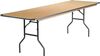 8'X30" Wood Folding Banquet Table rental in Las Vegas, NV