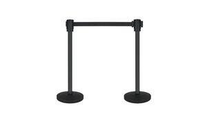 Stanchion Black Retractable 6.6 Belt rental Las Vegas, NV