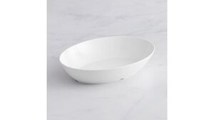 White Oval Melamine Serving Bowl rental Las Vegas, NV