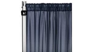 Drape Navy Chiffon rental Las Vegas, NV