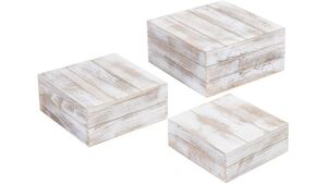 Buffet Risers Limewash Wood Set rental Las Vegas, NV