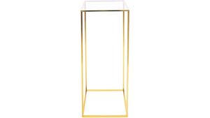Gold Square Column Vase / Centerpiece rental Las Vegas, NV