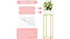 Gold Square Column Vase / Centerpiece rental in Las Vegas, NV