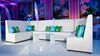 Sofa - White 24" rental in Las Vegas, NV