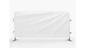 Barricade Cover - White rental Las Vegas, NV