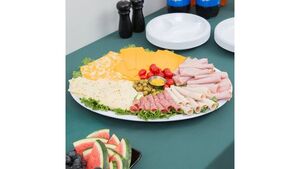 Serving Melamine Platter Oval rental Las Vegas, NV