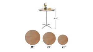 Highboy Cocktail Table rental Las Vegas, NV