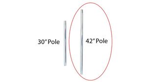 42" Cocktail Pole rental Las Vegas, NV