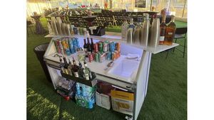 Bar - White Acrylic (Brandable) rental Las Vegas, NV