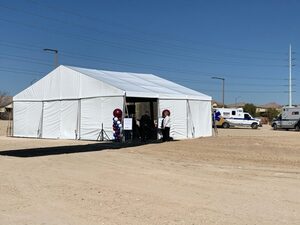 40' X 10' Structure rental Las Vegas, NV