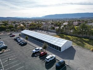 40' X 130' Structure rental Las Vegas, NV