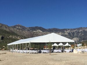 40' X 150' Structure rental Las Vegas, NV