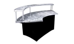 6' Alulite Serpentine Bar W/Spandex rental Las Vegas, NV
