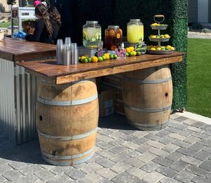 Wine Barrel Table rental Las Vegas, NV