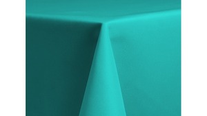 Table Runner Turquoise Satin 14"X120" rental Las Vegas, NV
