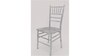 Silver Chiavari Chair rental in Austin, TX