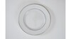 Double Platinum Dinner Plate 10.75" rental in Austin, TX