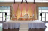 21'X24" White Stage Skirt rental in Austin, TX