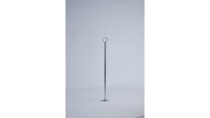 Silver Table Stanchion 10" rental Austin, TX
