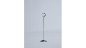 Silver Table Stanchion 18" rental Austin, TX