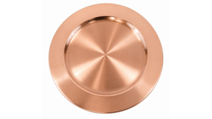 Copper Metal Charger 13" rental Austin, TX