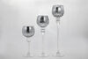 Silver Tealight Trio (12", 16", 20") rental in Austin, TX