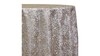 Champagne Embroidered Lace Chair Cover rental in Austin, TX