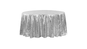 Silver Sequin Chiavari Chair Cover rental Austin, TX
