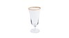 Gold Rim Goblet 15Oz rental in Austin, TX