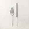 Cake Serving Set Silver (2Pcs) rental in Austin, TX
