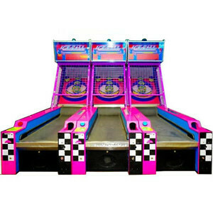 3 Lane Skeeball rental Houston, TX